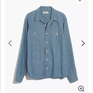 Madewell Chambray Button Down M